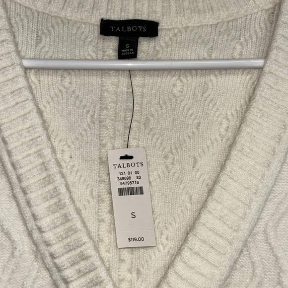NWT Womens Size Small Talbots Button up Cardigan - Picture 3 of 6
